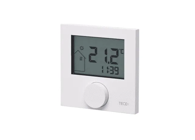 TECEfloor Raumthermostat, Display 230 V, Standard, Heizen