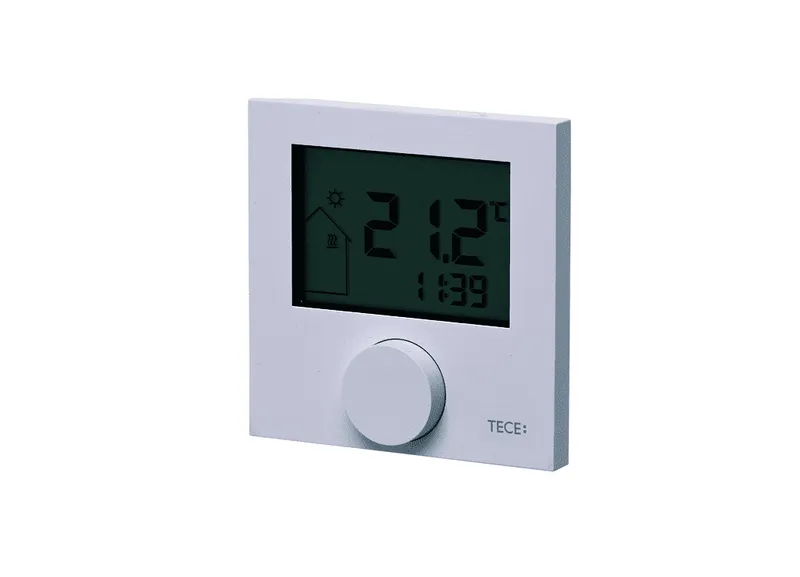 TECEfloor Raumthermostat, Display 24 V, Standard, Heizen