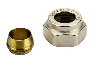 Danfoss Klemmverbinder für Stahl- und Kupferrohre R 3/4" IG 18mm, Nr. 13G4128