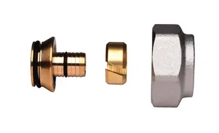 Danfoss Klemmverbinder für VPE-Kunst- stoffrohre G 3/4" IG 14x2mm, Nr. 13G4154 – Bild 4