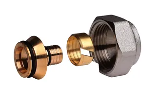 Danfoss Klemmverbinder für VPE-Kunst- stoffrohre G 3/4" IG 14x2mm, Nr. 13G4154 – Bild 5