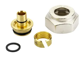 Danfoss Klemmverbinder für Aluminium G 3/4" IG 16x2mm, Nr. 13G4186