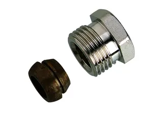Danfoss Klemmverbinder für Stahl- und Kupferrohre R 3/4" AG 12mm, Nr. 13G4102 – Bild 2