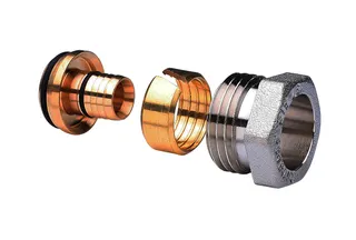 Danfoss Klemmverbinder für VPE-Kunst- stoffrohre R 1/2" AG 15x2,5mm,Nr.13G4147 – Bild 4