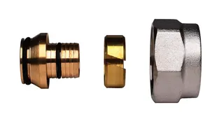 Danfoss Klemmverbinder für VPE-Kunst- stoffrohre R 3/4" IG 18x2mm,Nr.13G4158 – Bild 3