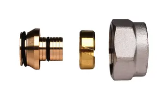 Danfoss Klemmverbinder für VPE-Kunst- stoffrohre R 3/4" IG 18x2,5mm,Nr.13G4159 – Bild 2