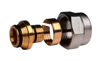 Danfoss Klemmverbinder für VPE-Kunst- stoffrohre R 3/4" IG 20x2,5mm,Nr.13G4161 – Bild 3