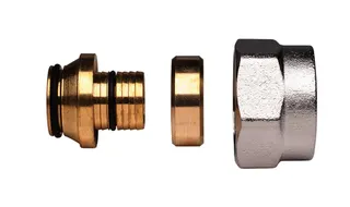 Danfoss Klemmverbinder für VPE-Kunst- stoffrohre R 3/4" IG 20x2,5mm,Nr.13G4161 – Bild 5