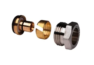 Danfoss Klemmverbinder für Aluminium- Verbundrohr R1/2" AG 14x2mm, Nr.13G4174 – Bild 3
