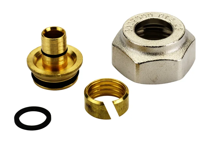 Danfoss Klemmverbinder für Aluminium- Verbundrohr R3/4" IG 14x2mm, Nr.13G4184