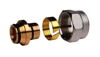 Danfoss Klemmverbinder für Aluminium- Verbundrohr R3/4" AG 20x2mm, 013G4190 – Bild 2
