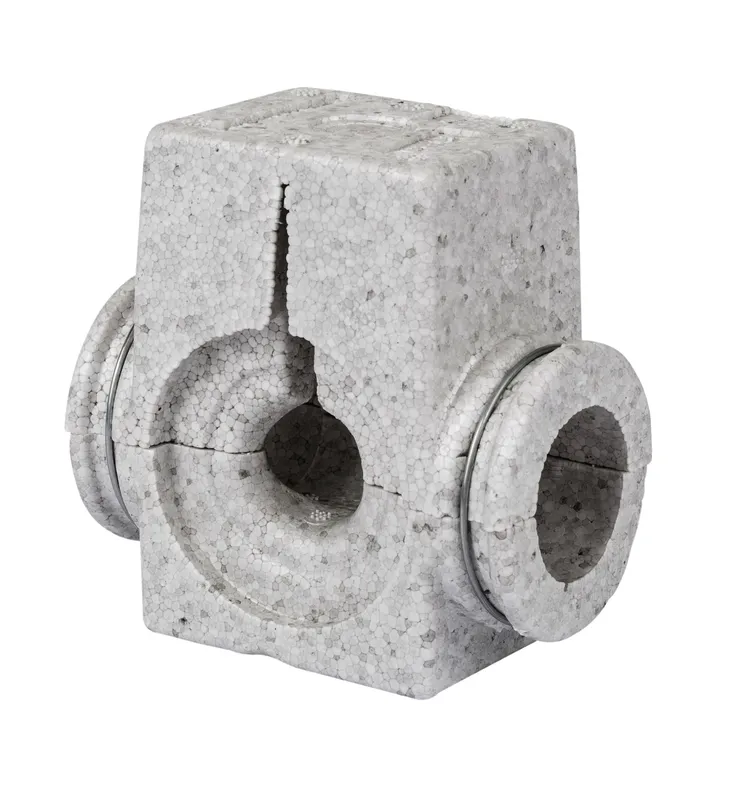 Danfoss EPS-Isolierschale DN 15 für ASV, USV, grau, Nr.003L8165