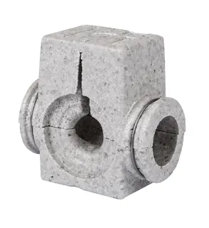 Danfoss EPS-Isolierschale DN 32 für ASV, USV, grau, Nr.003L8168