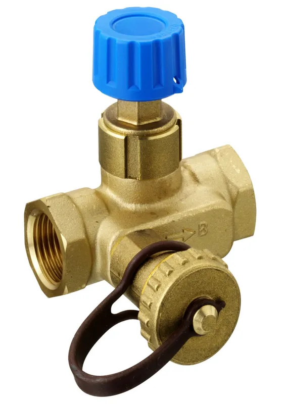 Danfoss Aufrüstbares Strangabsperrventil USV-M mit Innengewinde DN20, 003Z2122