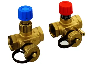 Danfoss USV-Set DN15 IG best:USV-M,USV-I 2 Entleerungshähne u.Messnippel,003Z2141