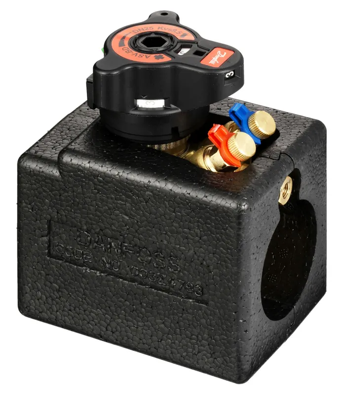 Danfoss Strangabsperr+Messvtl.ASV-BD für Strangdifferenzdruckr.DN25 IG, 003Z4043