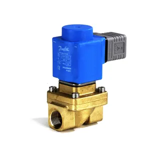 Danfoss Magnetventil EV250B 12BD 1/2" WD für Wasser und Dampf, Nr.032U525200 – Bild 4