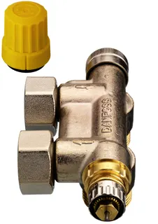 Danfoss Universalanschlussarmatur Typ VHS-UN Eck 3/4", Nr. 013G4743 – Bild 3