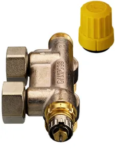 Danfoss Universalanschlussarmatur Typ VHS-UR Eck R1/2" G3/4", Nr. 013G4689 – Bild 2