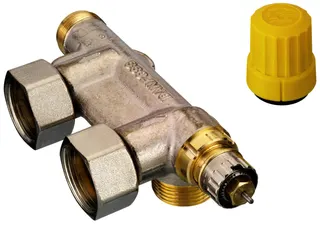 Danfoss Universalanschlussarmatur Typ VHS-UR Eck R1/2" G3/4", Nr. 013G4689 – Bild 3