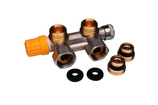Danfoss Universalanschlussarmatur Typ VHS-UR Eck R1/2" G3/4", Nr. 013G4689 – Bild 4