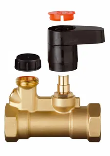 Danfoss Strangabsperr- und Entleerventil Leno MSV-S mit IG DN25 1",Nr. 003Z4013