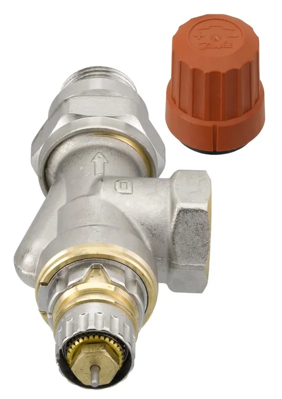 Danfoss Ventilgehäuse Typ RA-N axial 1/2", Nr. 013G0117