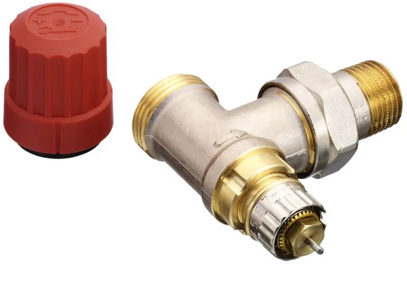 Danfoss Ventilgehäuse mit Außengewinde Typ RA-N R1/2" G3/4" eck, Nr. 013G4201