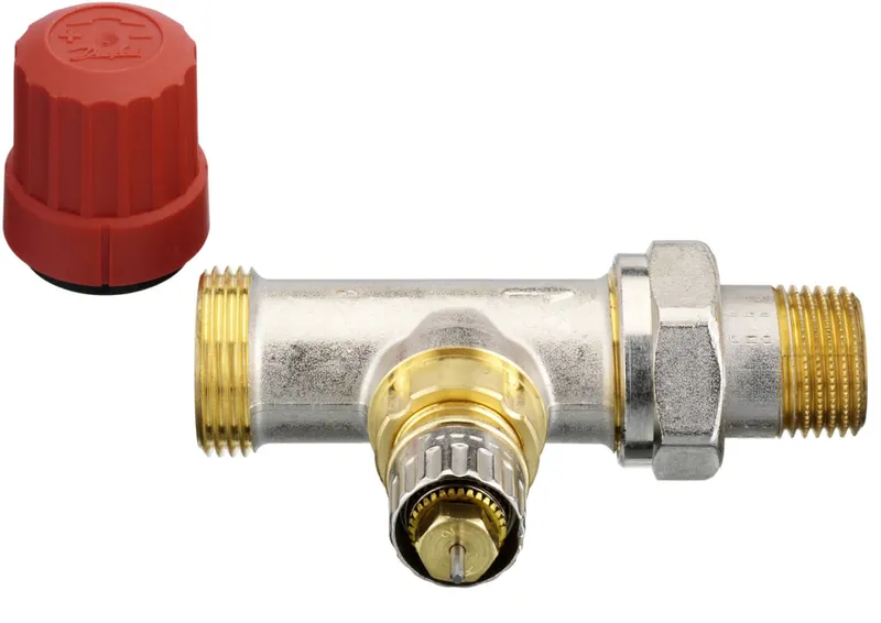 Danfoss Ventilgehäuse mit Außengewinde Typ RA-N R1/2" G3/4" Dg, Nr. 013G4202