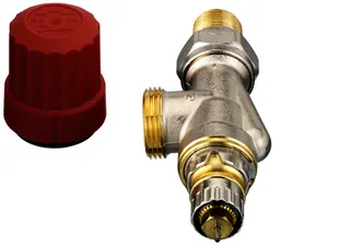 Danfoss Ventilgehäuse mit Außengewinde Typ RA-N R1/2" G3/4" axial, Nr. 013G4203 – Bild 2