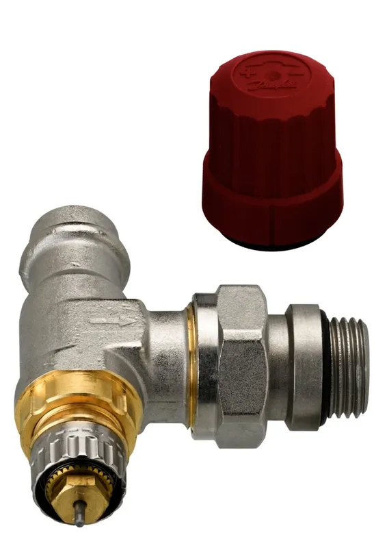 Danfoss Ventilgehäuse m. Pressfitanschl. RA-N 15 R1/2" 15mm eck, Nr. 013G3237