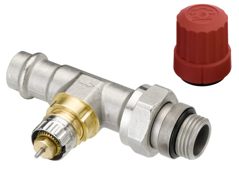 Danfoss Ventilgehäuse m. Pressfitanschl. RA-N 15 R1/2" 15mm Dg, Nr. 013G3238