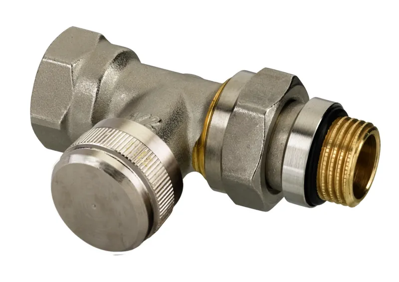 Danfoss Rücklaufverschraubung RLV 15 Durchgang R 1/2" Rp 1/2", Nr. 003L0344