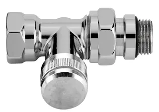 Danfoss Rücklaufverschraubung RLV CX 15 Durchgang R 1/2" Rp 1/2", Nr. 003L0274