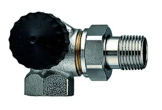 Heimeier TV-Unterteil Winkel- eckform 3/8"links, 2341-01.000