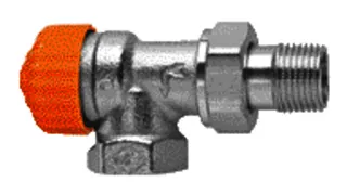 Heimeier Thermostat-Ventilunterteil Eclipse,umgek.Flußrichtung,Eck,DN15