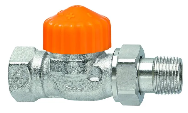 Heimeier Thermostat-Ventilunterteil Eclipse,umgek.Flußrichtung,Dg,DN15