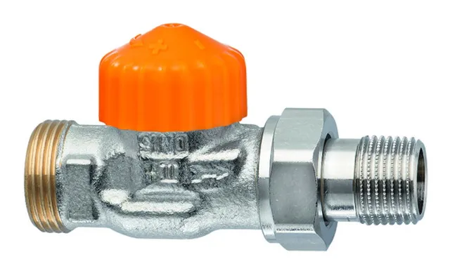Heimeier Thermostat-Ventilunterteil Eclipse,Dg,DN15,AG 3/4", Nr.3936-02.000