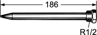 Heimeier Tauchhülse aus messing 6602-00.363 – Bild 4