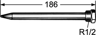 Heimeier Tauchhülse aus messing 6602-00.363 – Bild 5