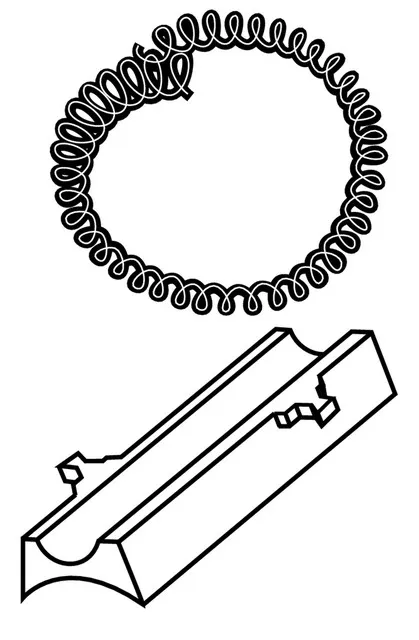 Heimeier Wärmeleitsockel und Spiralfeder Nr. 6402-00.200