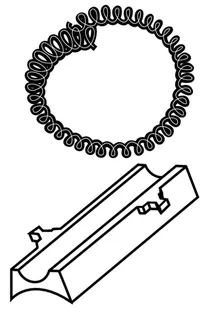 Heimeier Wärmeleitsockel und Spiralfeder Nr. 6402-00.200 – Bild 2