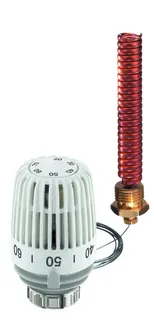 Heimeier Thermostatkopf K mit Wendel- Tauchfühler, 2m, Nr. 6672-00.500