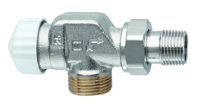 Heimeier Thermostat-Ventilunterteil V-exact II DN 15 (1/2"),axial m. AG