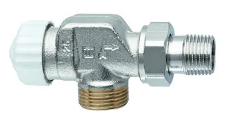 Heimeier Thermostat-Ventilunterteil V-exact II DN 15 (1/2"),axial m. AG