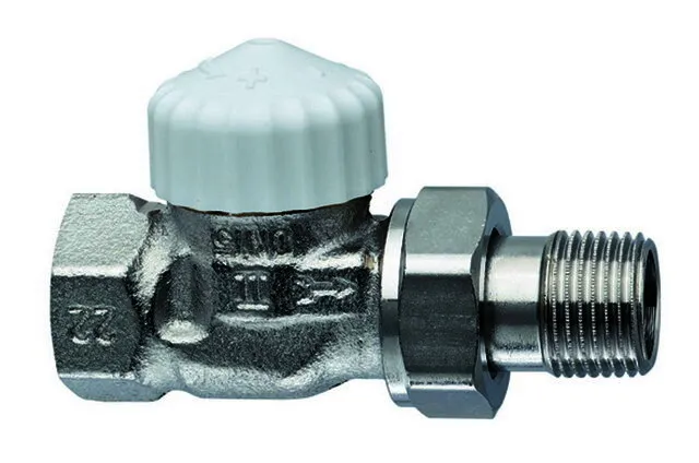 Heimeier TV-Ventilunterteil V-exact II Brass-Line F DN15(1/2")Dg, 3452-02.000