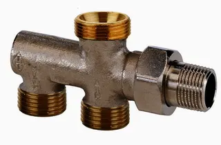 Heimeier Zweirohrverteiler 1/2" Nr. 3800-02.000