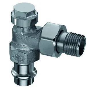 Heimeier Verschraubung Regulux 1/2 Eck vern.m.Pressanschluss 15mm, 0341-15.000