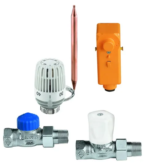 Heimeier Fußboden-Regel-Set für Flächen bis 45qm, Nr. 9690-01.000