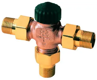 Heimeier Dreiwege-Umschaltventil DN 15 1/2" Rotguss, Nr. 4160-02.000